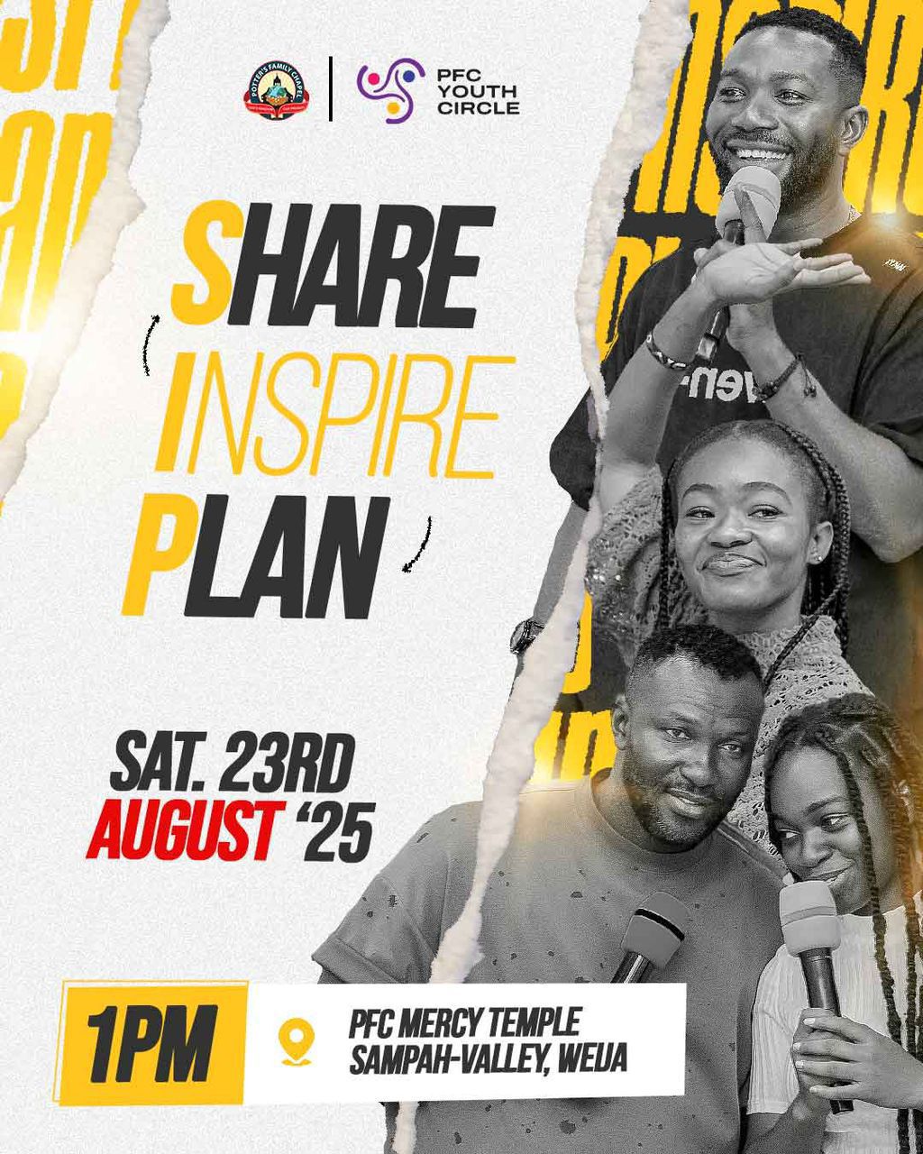 Share. Inspire. Plan. – Youth Gathering at PFC Mercy Temple